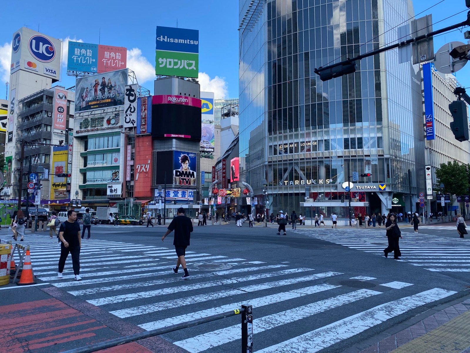渋谷スクランブル交差点