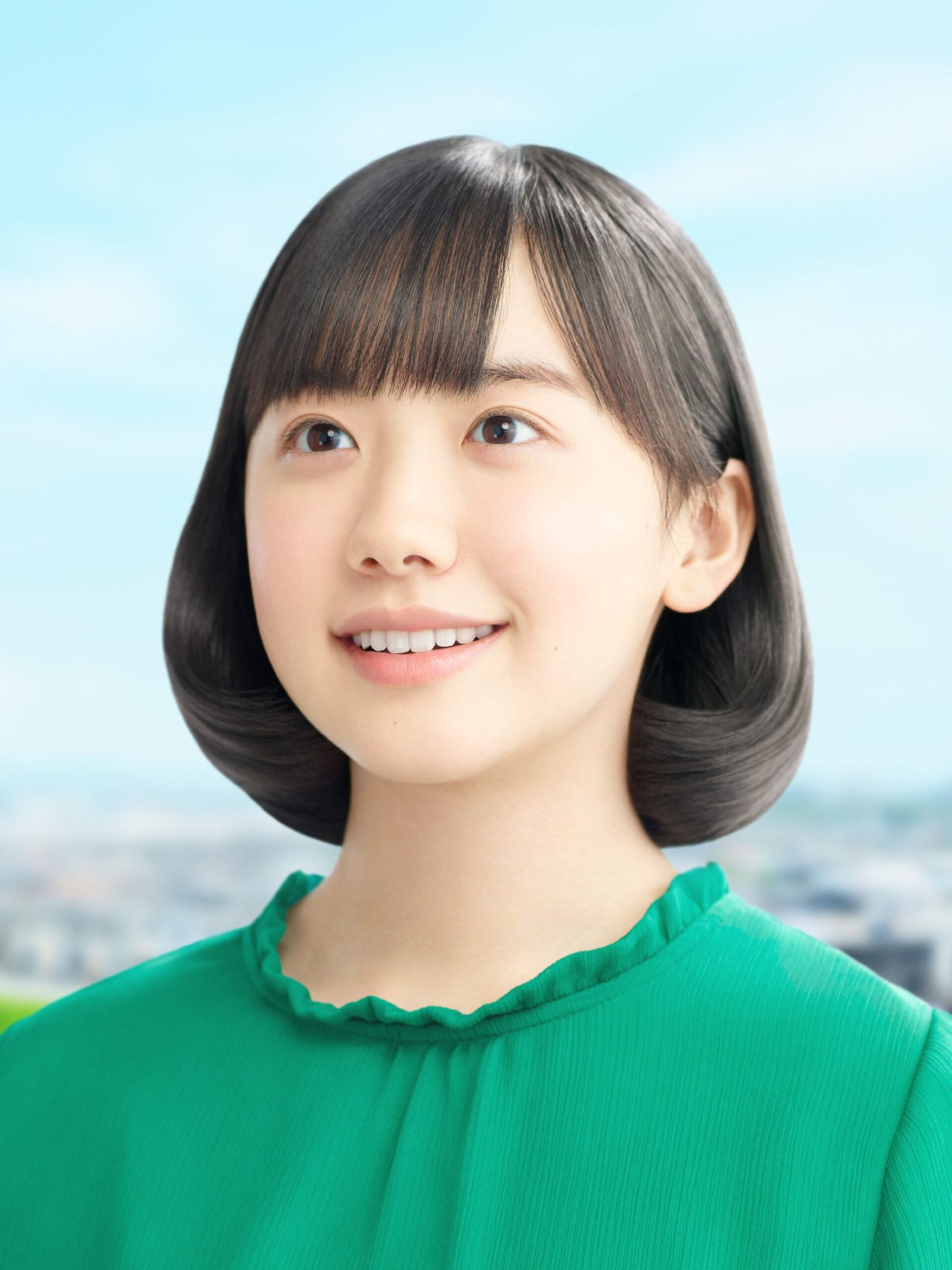 芦田愛菜さんのポートレート写真