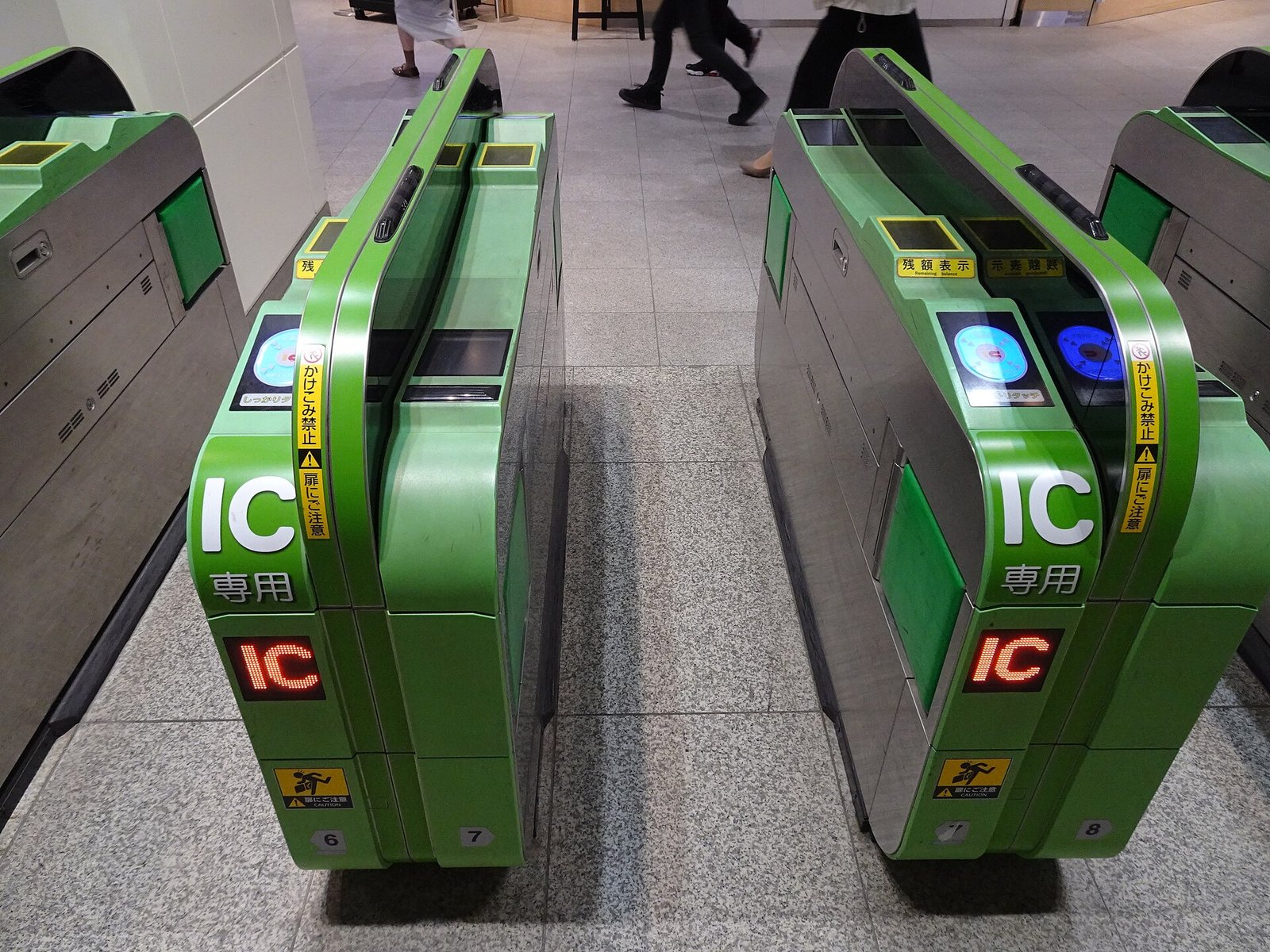IC専用の自動改札機（資料写真）